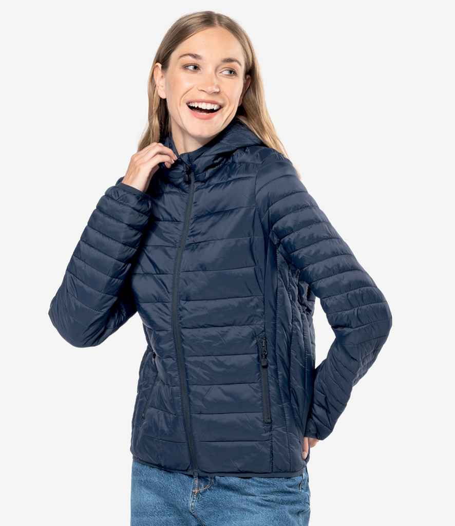 Ladies' lightweight hooded padded jacket - Kariban