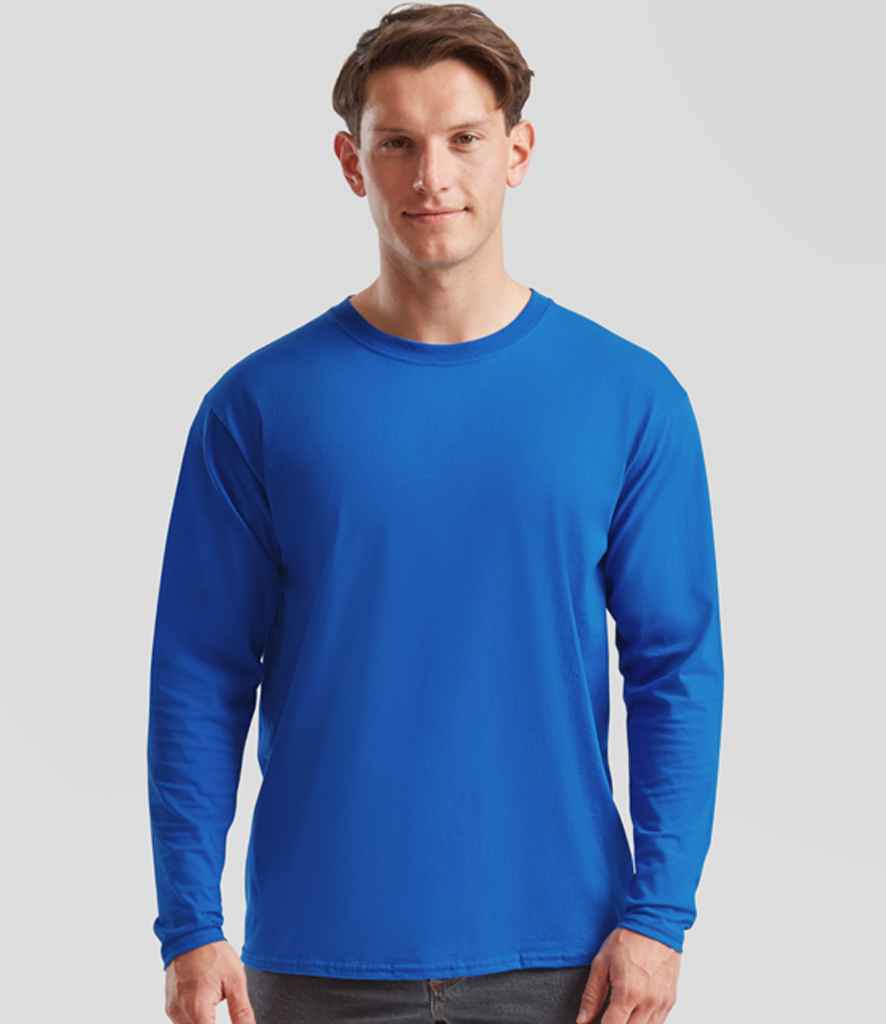 fruit of the loom long sleeve crew