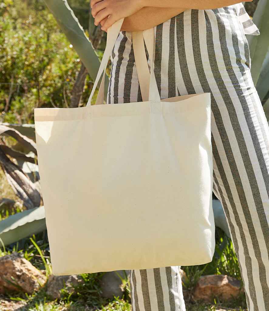 Maxi Cotton Bag (natural) for embroidery and printing - Westford