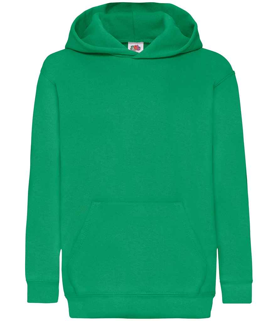 Fruit Of The Loom Kids Kapuzenpullover – Unisex, Aus 80% Baumwolle, 20% Polyester, In Rose/Light Pink, Größe 140