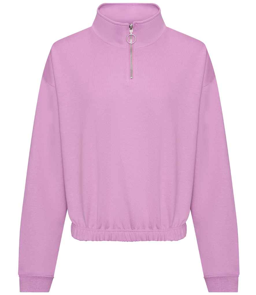 é sport line half zip sweat epine pink - トップス