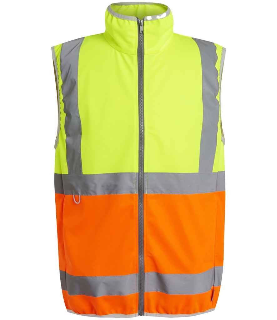 JZK Gilet Antinfortunistici Arancione XL Gilet Sicurezza In Rete - Foto 3