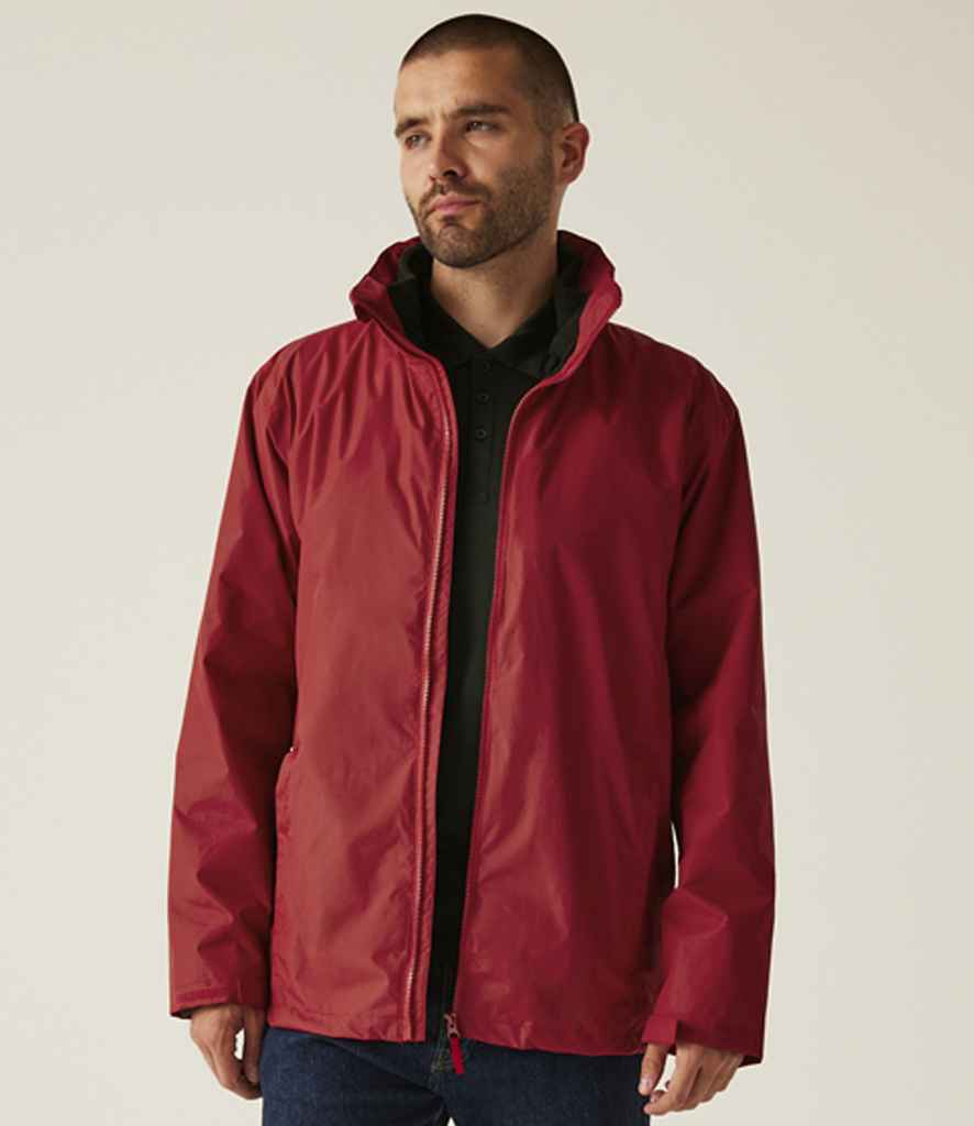 Regatta Benson III 3-in-1 Breathable Jacket - Black/Black