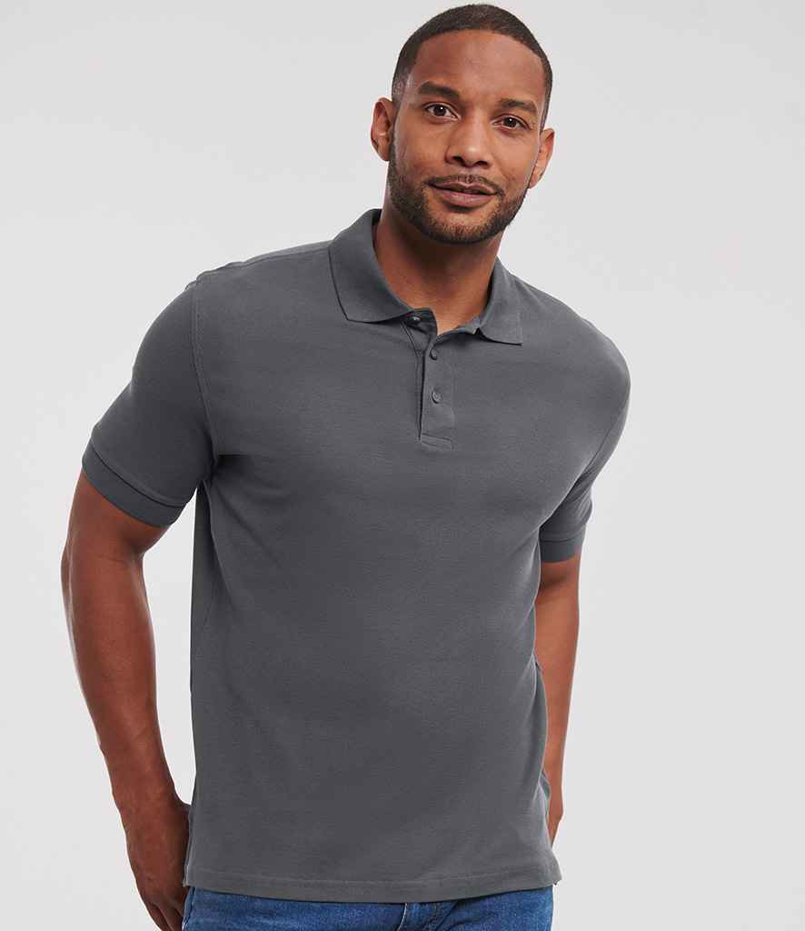 Russell Ultimate Cotton Piqué Polo Shirt - PenCarrie