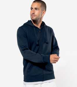 Fruit Of The Loom Men's Premium Zip-Up Hoodie - 70% Cotton 30% Polyester, Deep Navy, XL