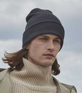Berretto Harbour Beanie B383R Beechfield Grigio - Stile Minimal ed Eco