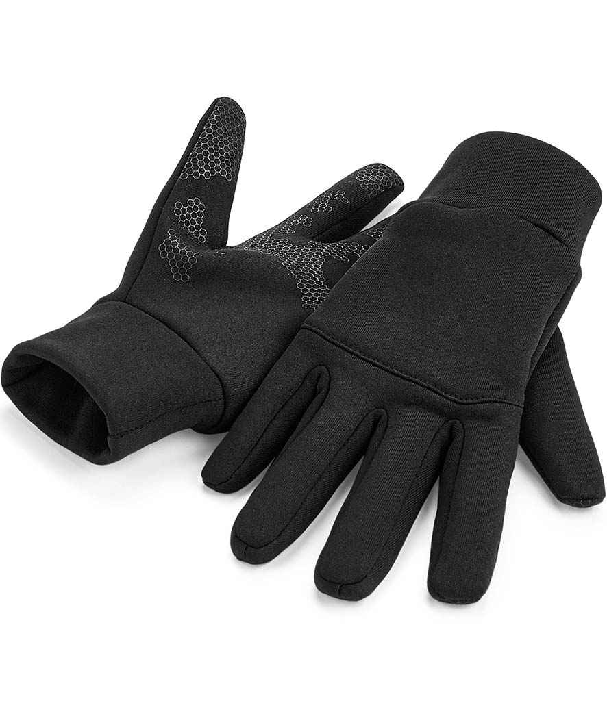 HAWKSPORTS Sports Tech Softshell Winter Gloves front view