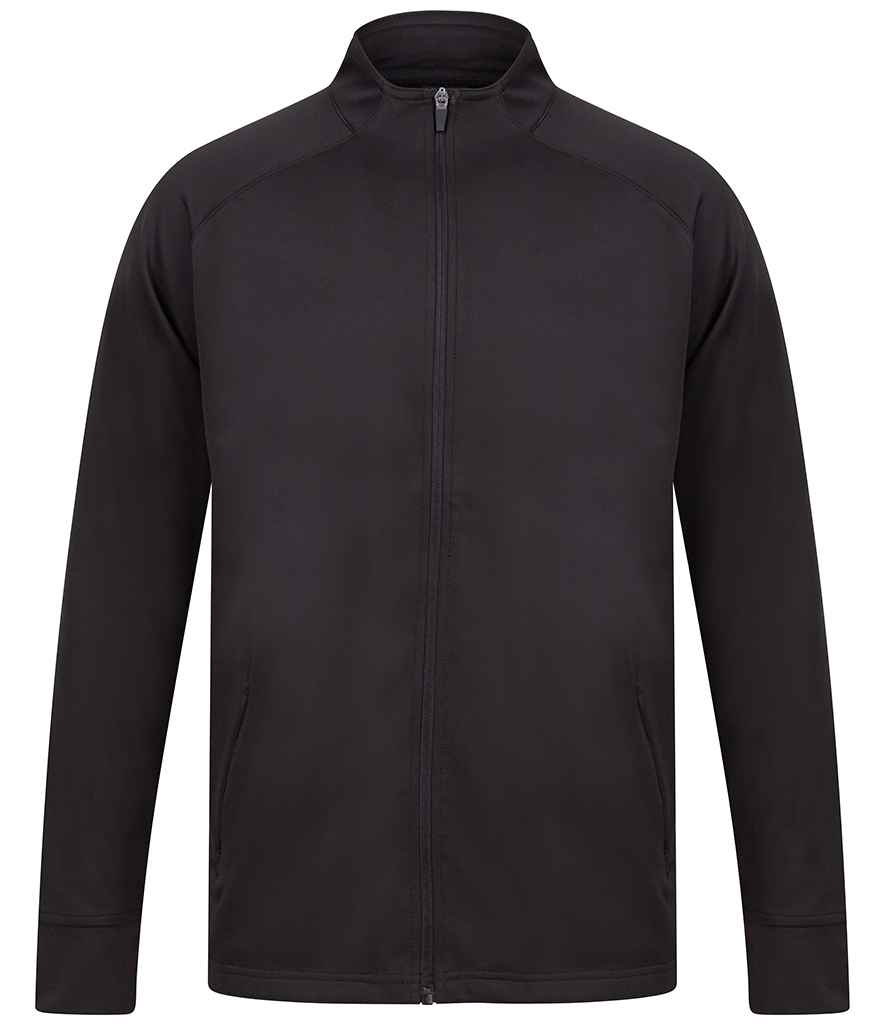 HAWKSPORTS Knitted Tracksuit Top front view