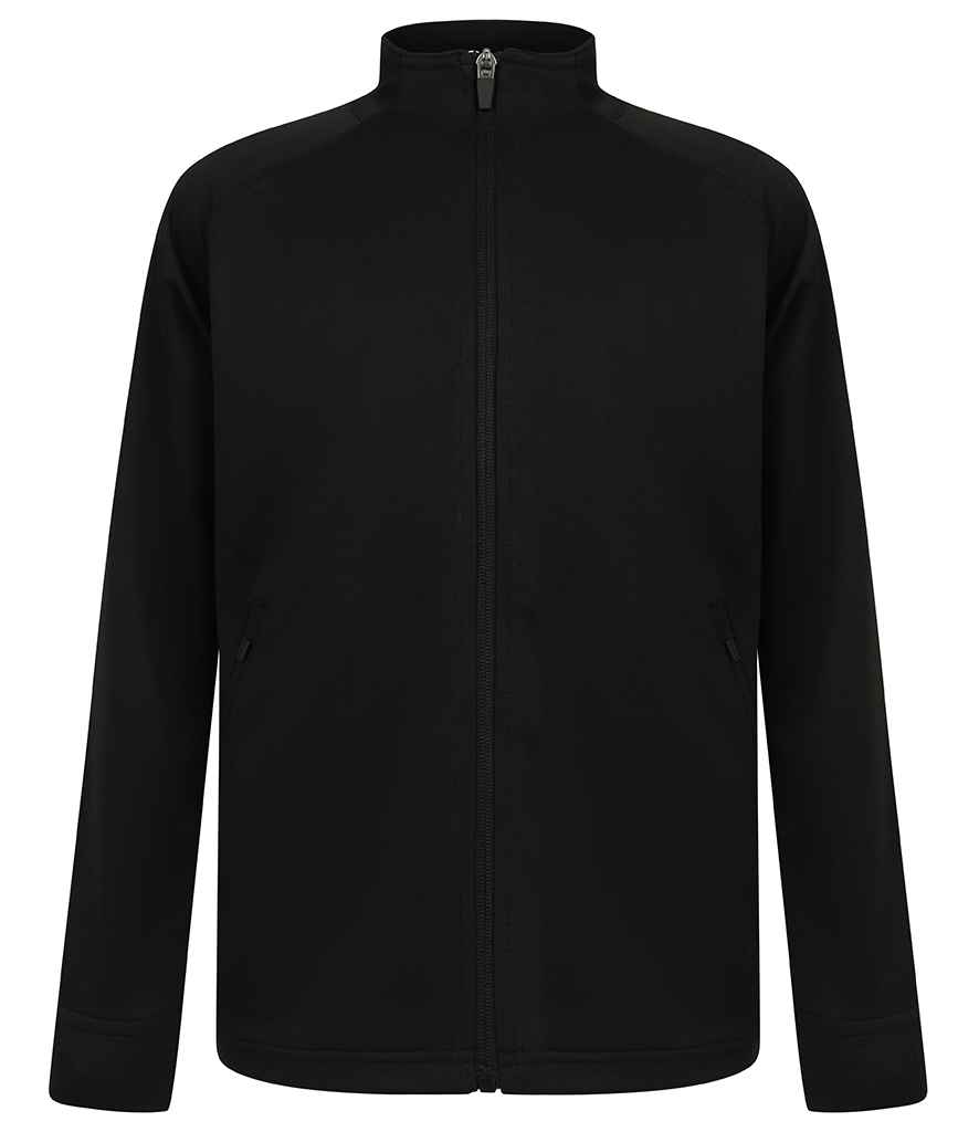 HAWKSPORTS Kids Knitted Tracksuit Top front view
