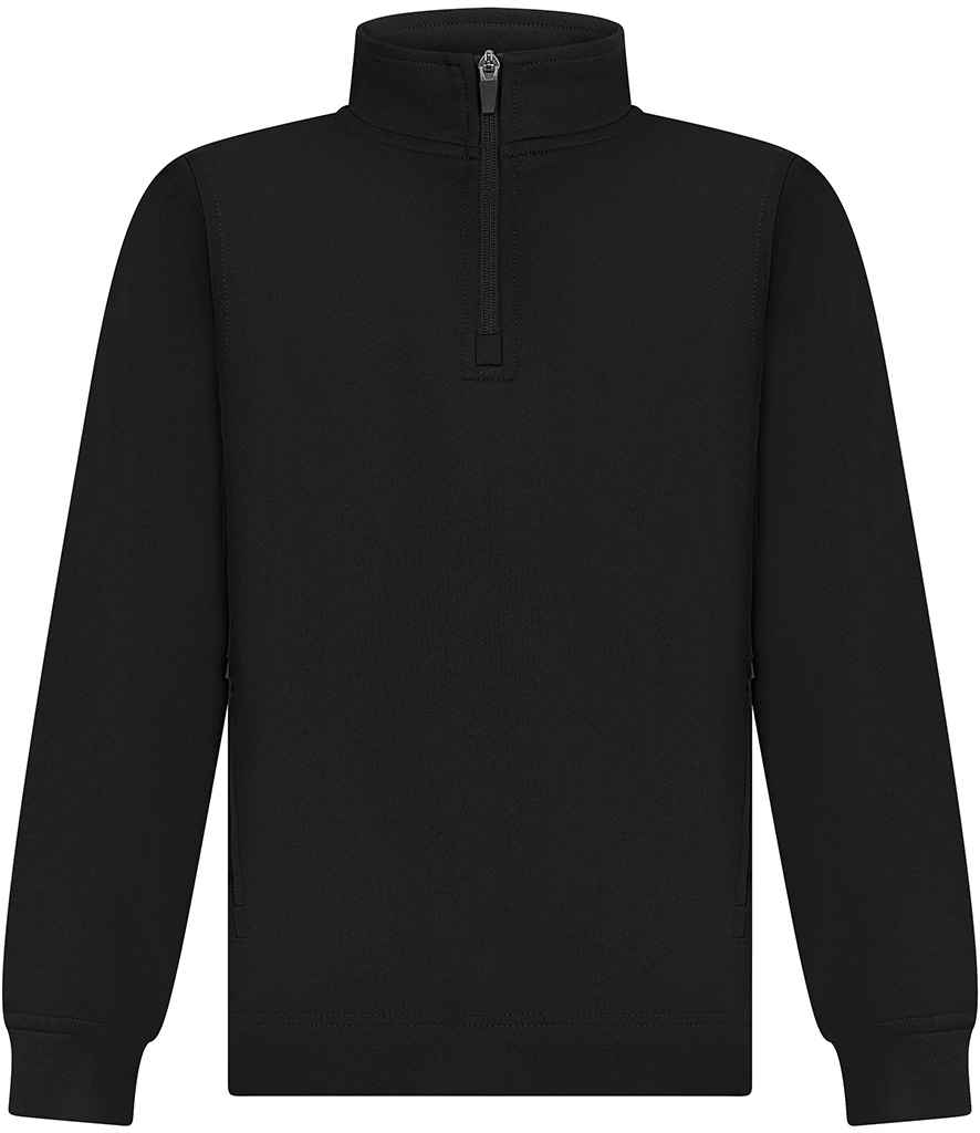 HAWKSPORTS Kids 1/4 Zip Tracksuit Top front view