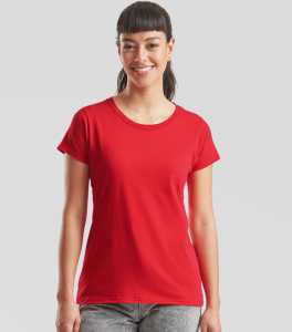 Fruit of the Loo Ladies Iconic 150 - aglietta con logo vintage sul