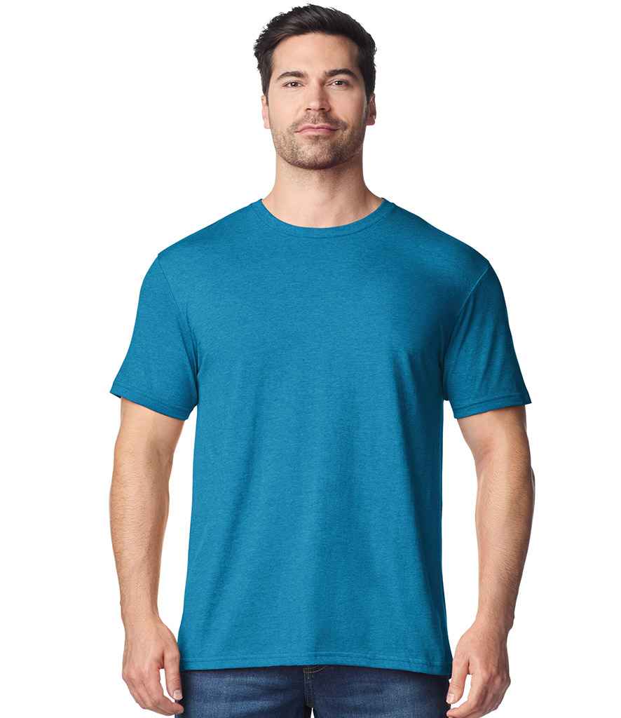 Gildan T-Shirt Uomo DryBlend – Azzurro, Taglia XL – 100% Cotone, Traspirante