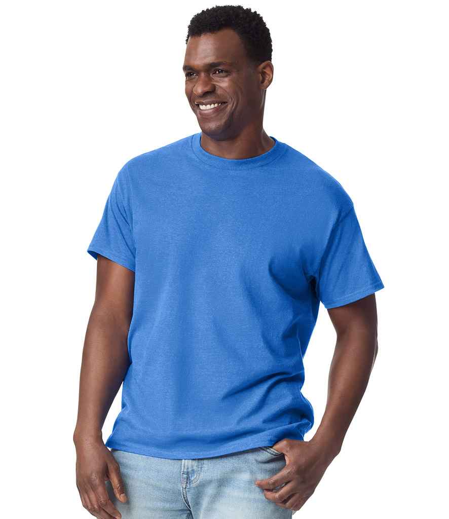 Gildan GD02 Ultra Cotton T-Shirt - 100% Cotton, Red, 5XL, Heavyweight Basic Tee For Custom Printing Or Casual Wear - View #6