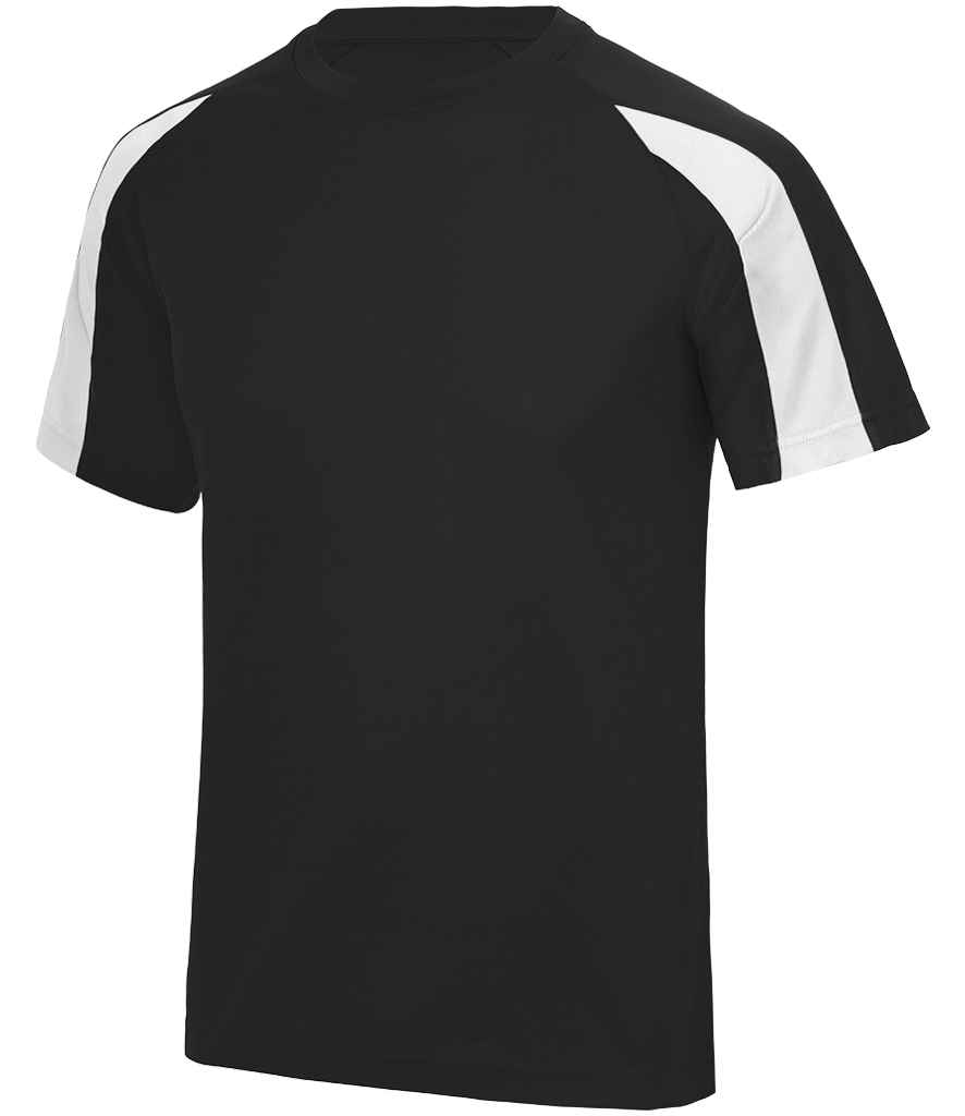 Kids Cool Contrast T-Shirt front view