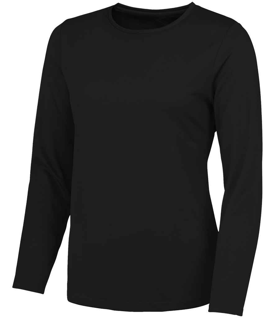 HAWKSPORTS Ladies Cool Long Sleeve T-Shirt front view