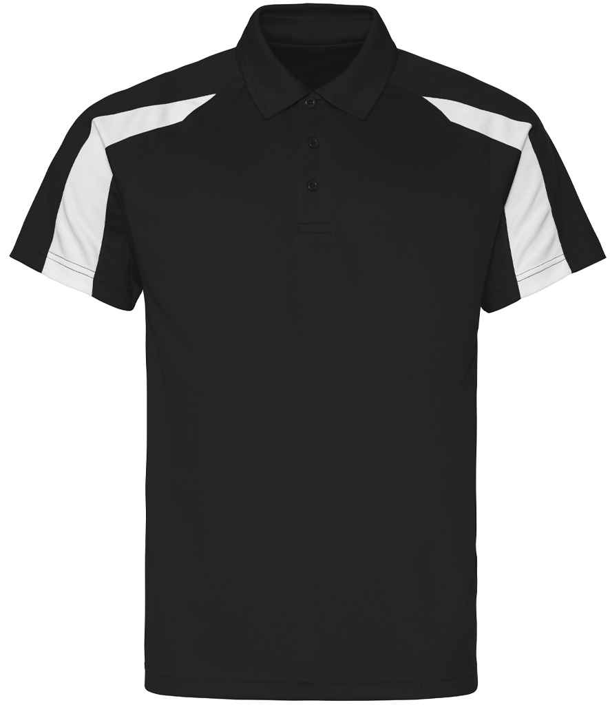 Cool Contrast Polo Shirt front view