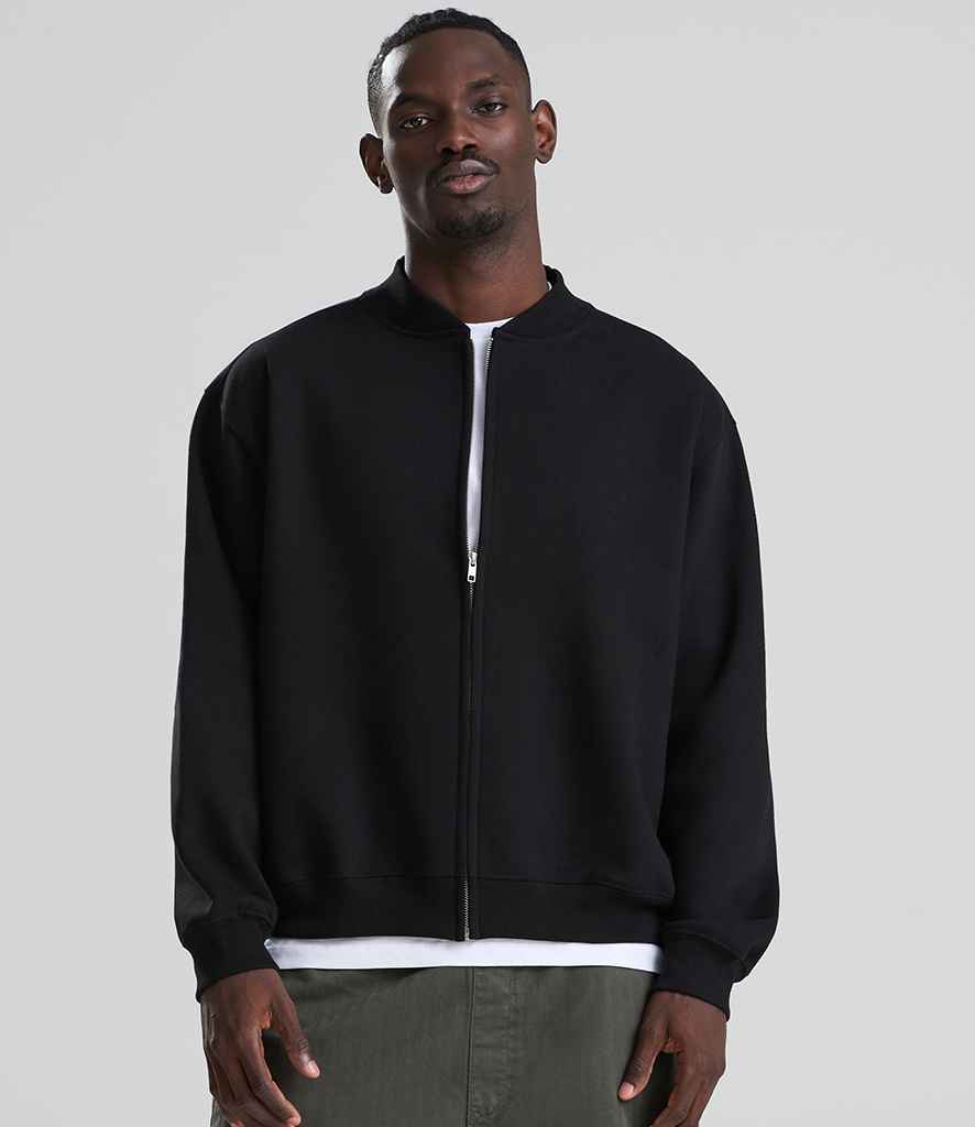 Signature Heavyweight Bomber Sweat Jacket front view