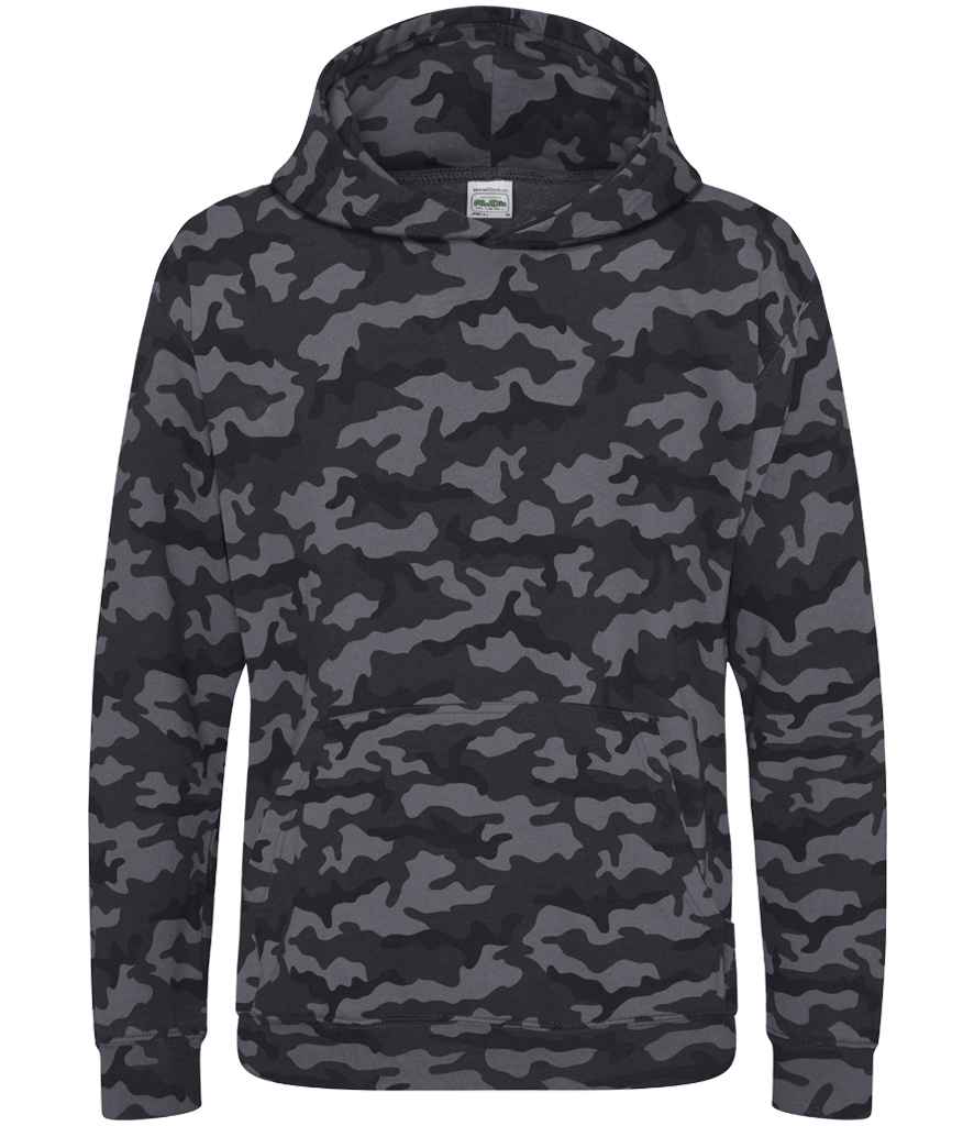 Kids Camo Hoodie front view