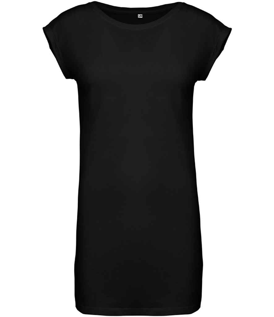 Ladies T-Shirt Dress front view