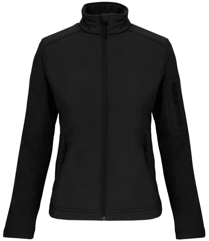 HAWKSPORTS Ladies Soft Shell Jacket front view