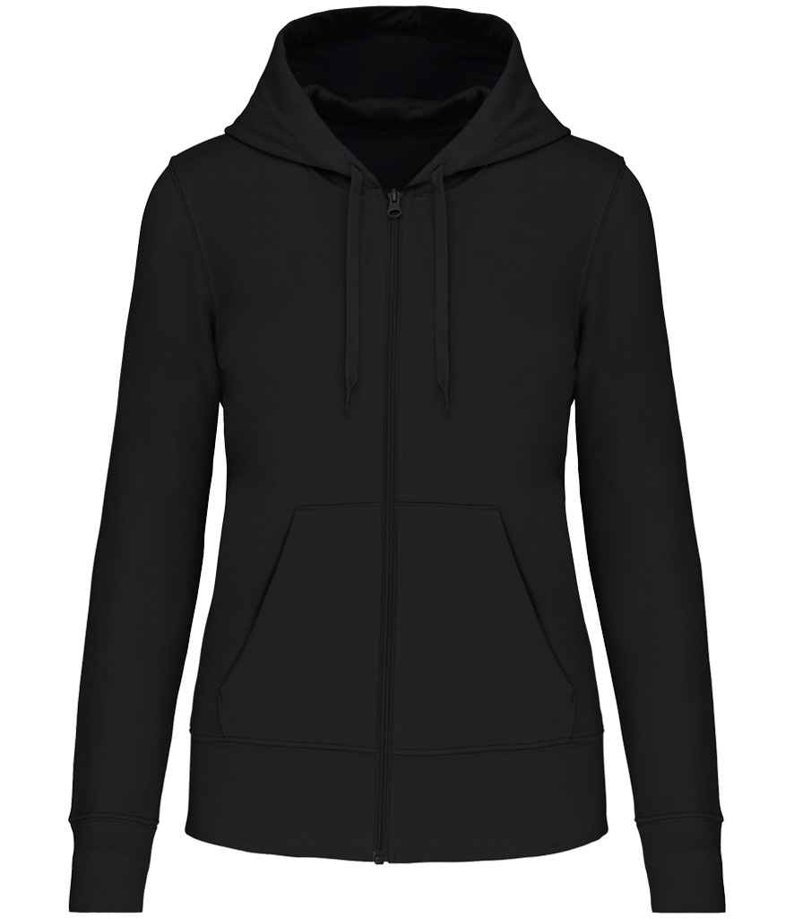 Ladies Full Zip Hoodie front view
