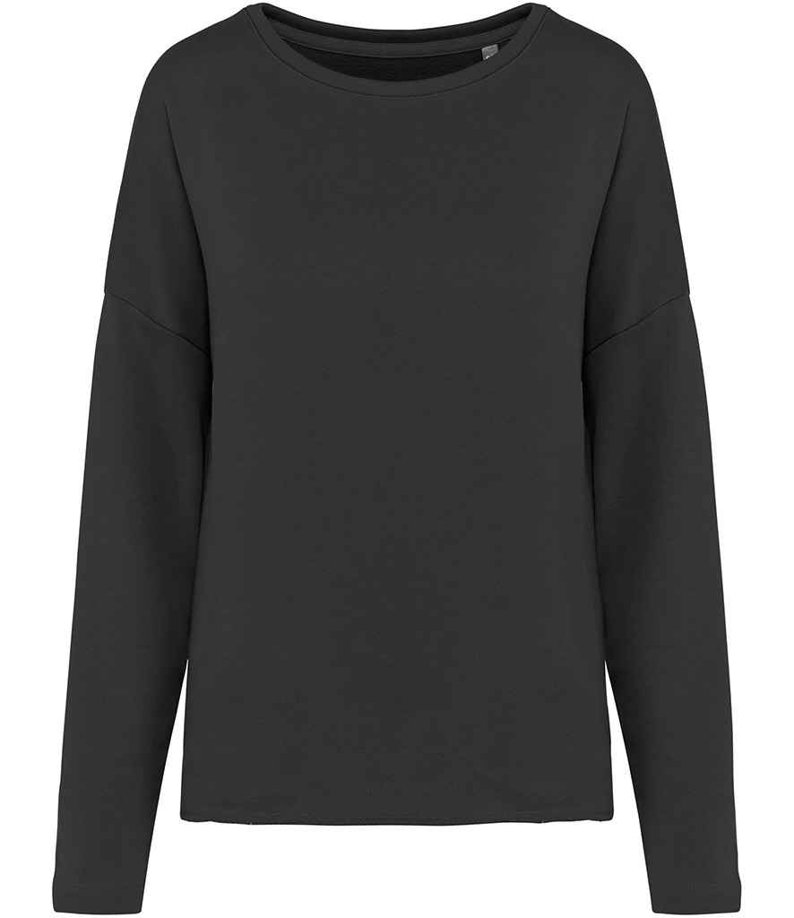 Ladies Oversized Sweatshirt front view