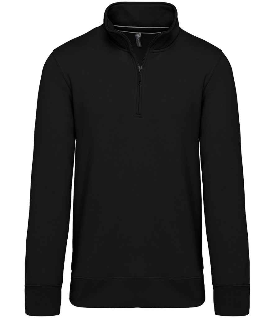Zip Neck Sweatshirt front view