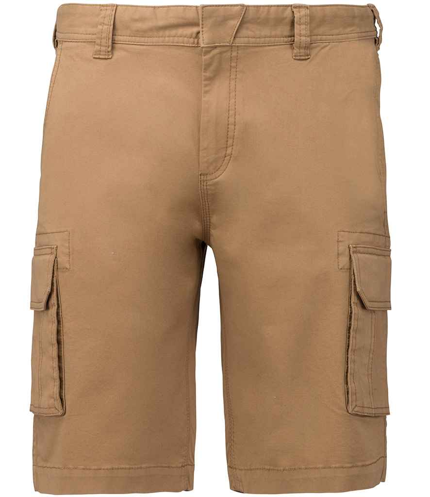 Multi-Pocket Shorts front view