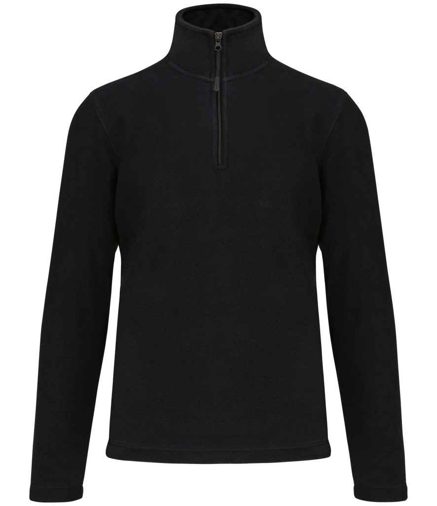 Enzo Zip Neck Micro Fleece front view