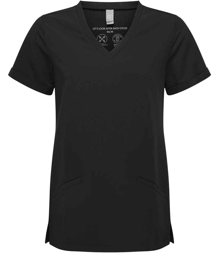 Ladies Invincible Onna-Stretch Tunic front view