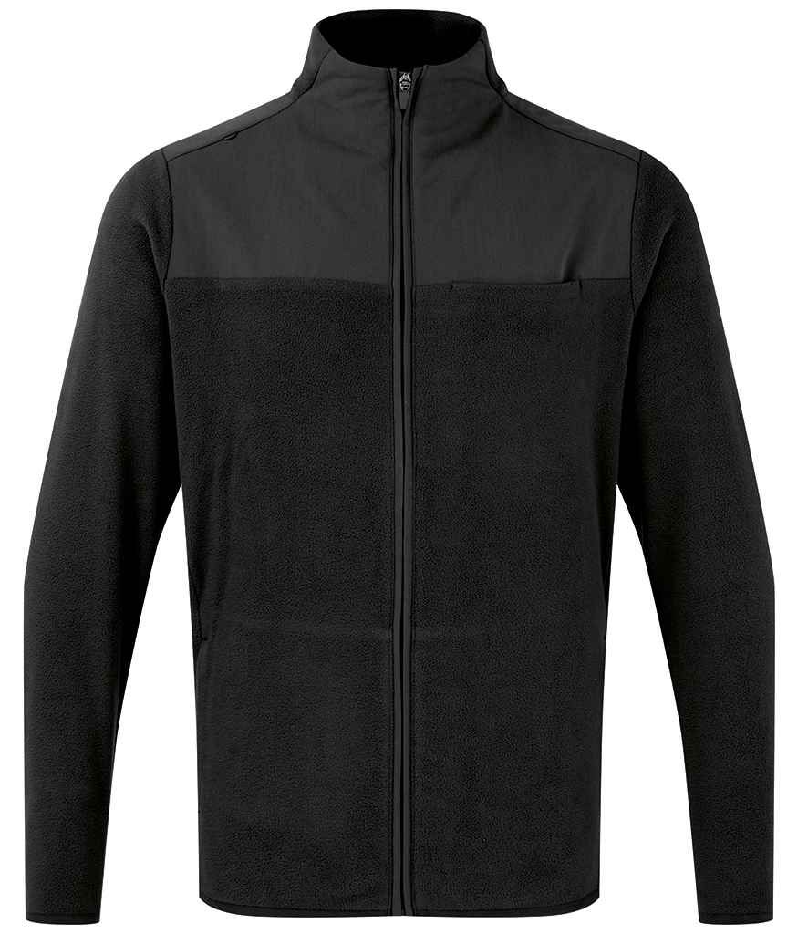 Agility Panelled Fleece Jacket front view