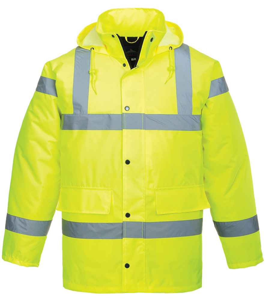 Portwest Hi-Vis Traffic Jacket front view
