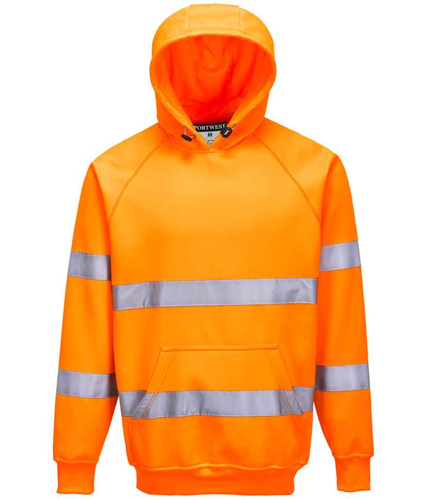 Portwest Hi-Vis Hoodie front view