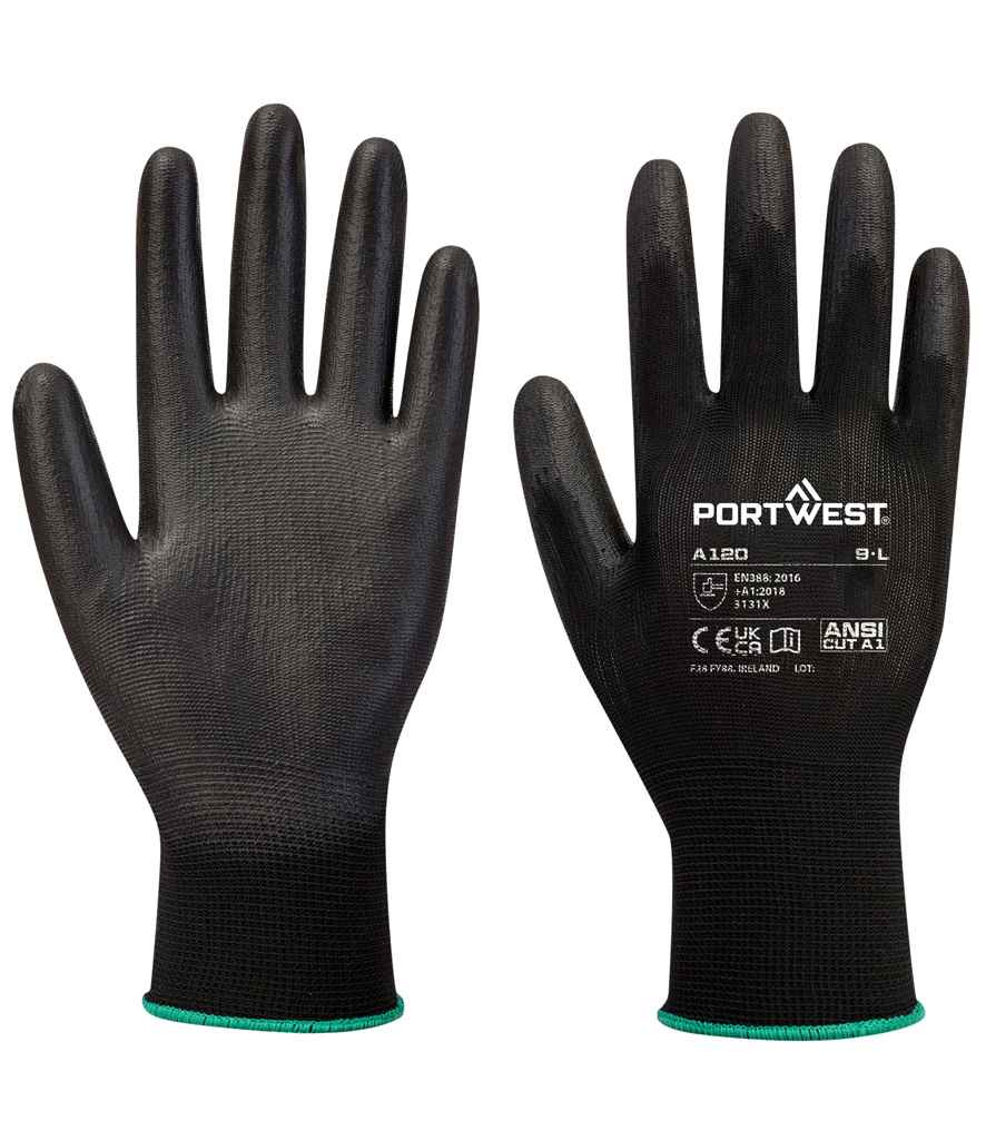 Portwest PU Palm Gloves front view