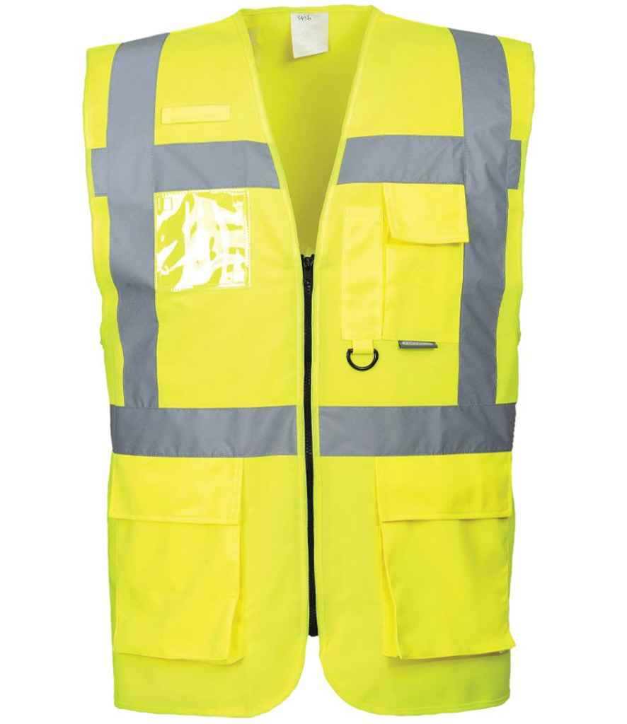 Portwest Hi-Vis Executive Vest front view