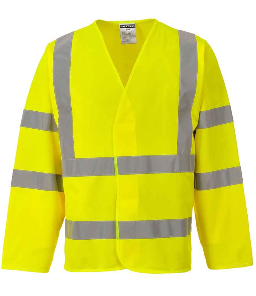 Portwest Hi-Vis Two Band and Braces Jacket front view