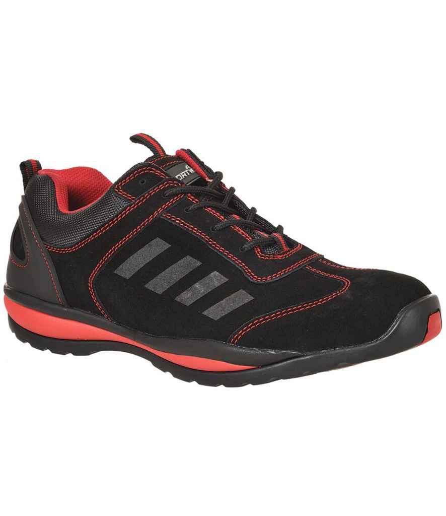 Portwest Steelite™ Lusum S1P HRO Safety Trainers front view