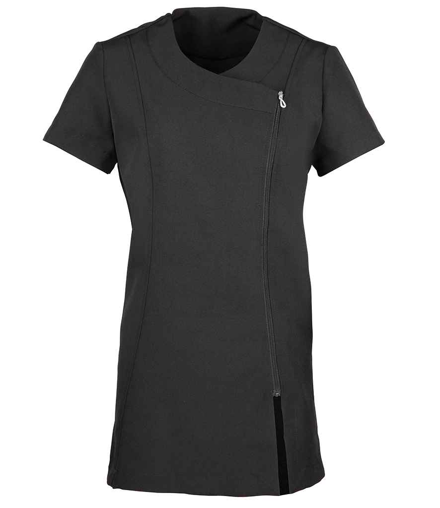 Ladies Camellia Short Sleeve Tunic front view