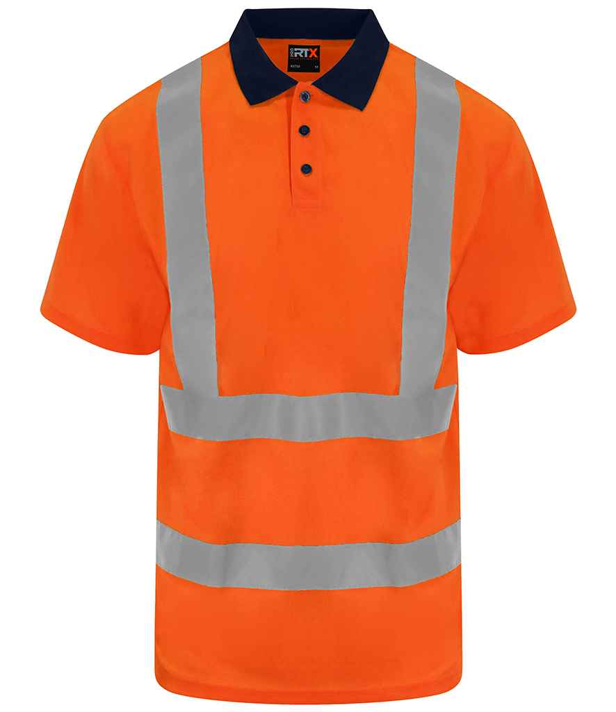 ProRTX High Visibility Polo Shirt front view