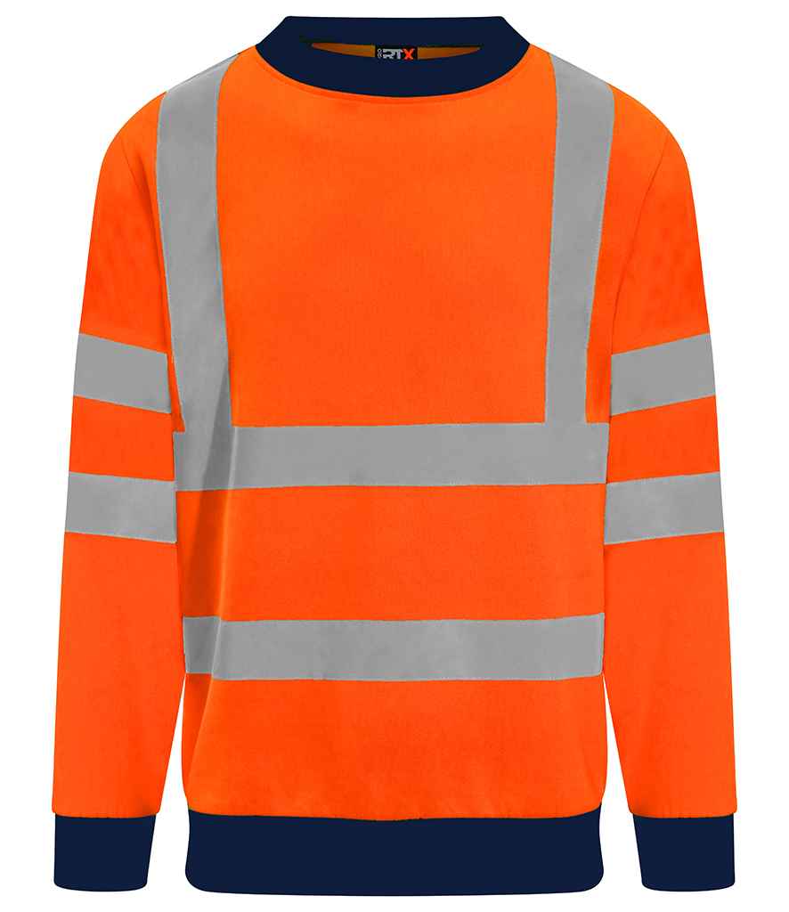 ProRTX High Visibility Two Tone Sweatshirt front view
