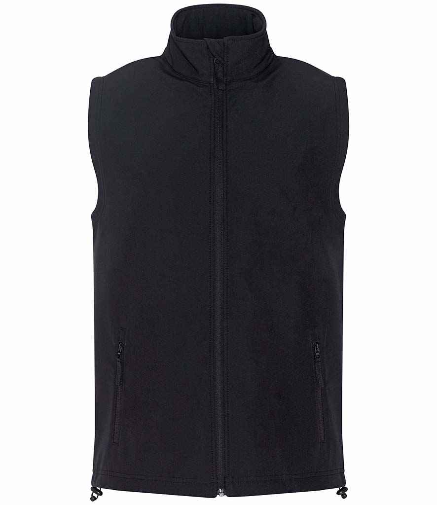Pro Two Layer Soft Shell Gilet front view