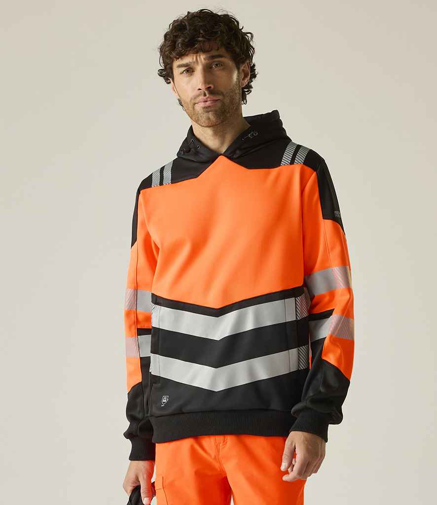 Regatta High Visibility X-Pro Hoodie front view