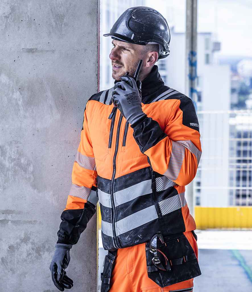 Regatta High Visibility X-Pro Hybrid Jacket front view