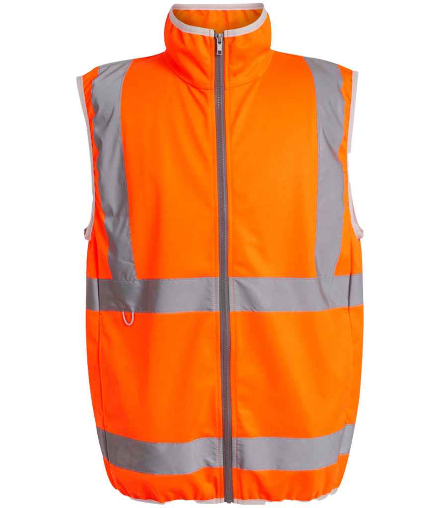 Regatta High Visibility Pro Full Zip Gilet front view