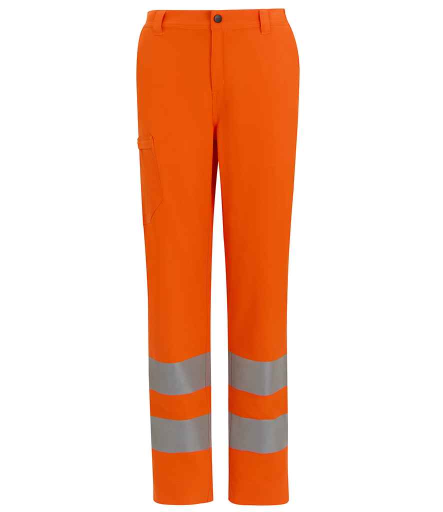 Regatta High Visibility Pro Contract Stretch Action Trousers front view