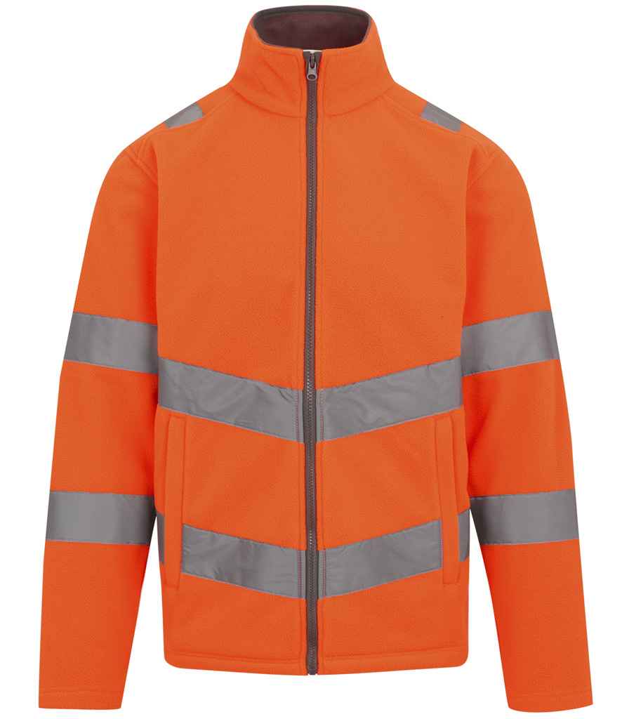 Regatta High Visibility Pro Contract Thor Fleece Jacket front view