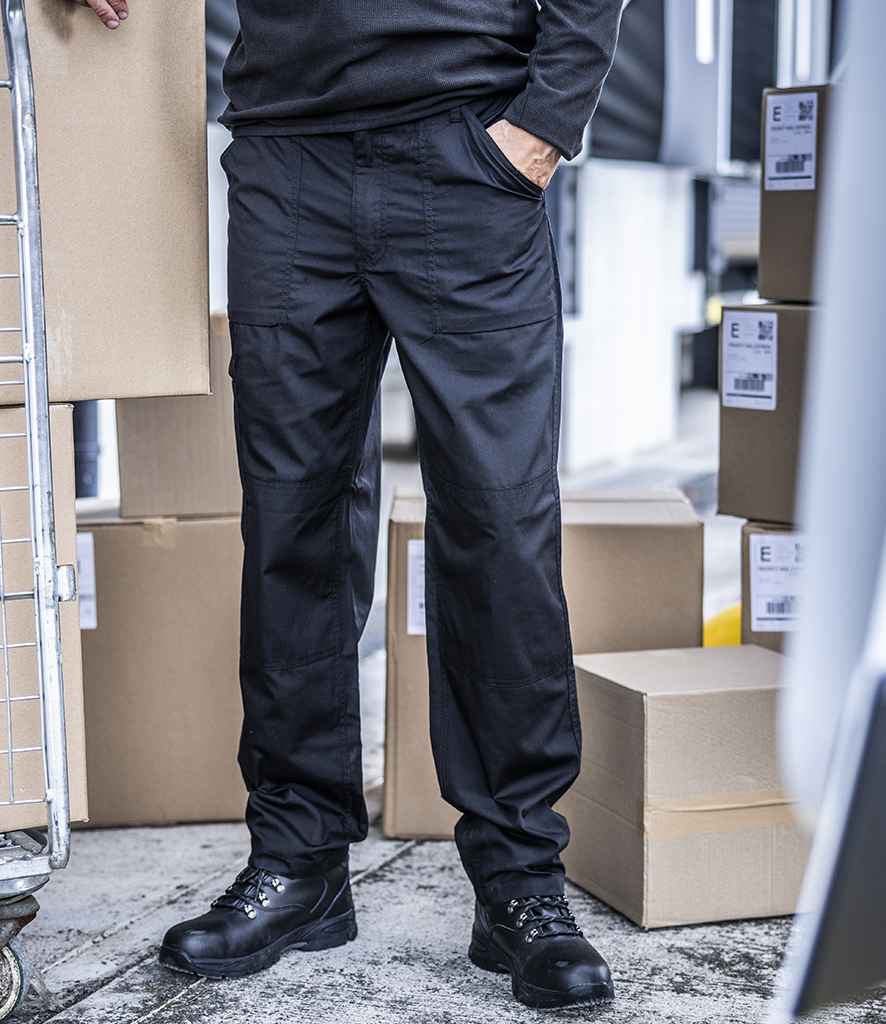 🥾 Regatta Men's Orignl Action TRS Trousers | Pantalón Táctico De Lona | Repelente Al Agua Y 9 Bolsillos