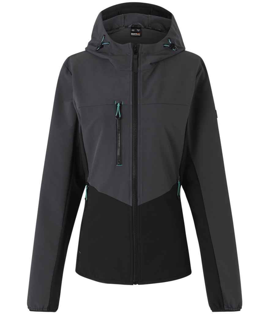 Regatta Siddington Felpa Con Cappuccio Softshell – Giacca Con Pannelli Laterali Elasticizzati Per Uomo E Donna, Comoda E Traspirante
