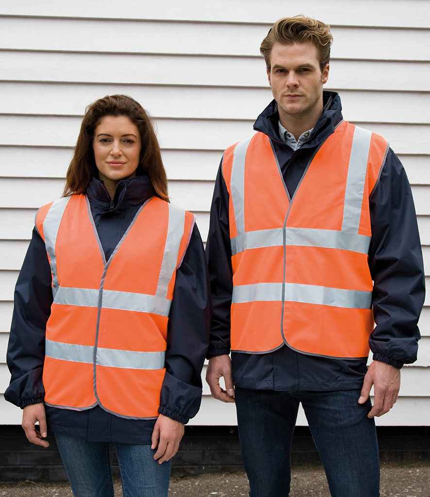 Result Core Hi-Vis Motorway Vest front view