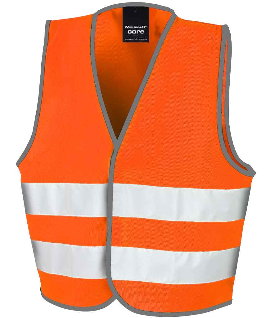 Result Safe-Guard Kids Hi-Vis Safety Vest front view